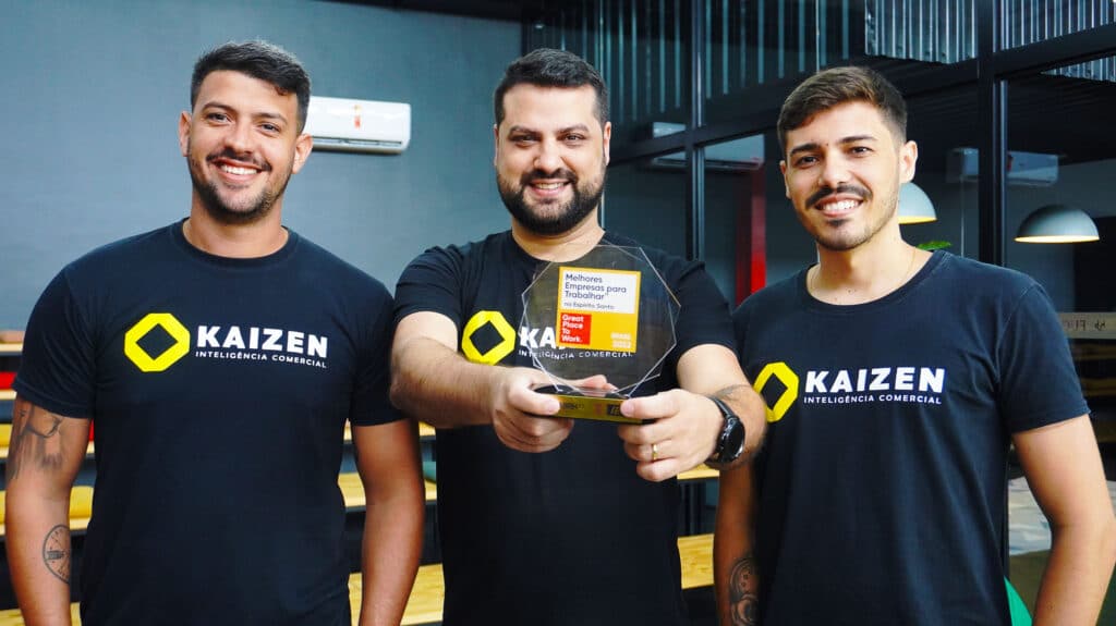 Kaizen, startup do Hub Fucape, é premiada no ranking Great Place to Work