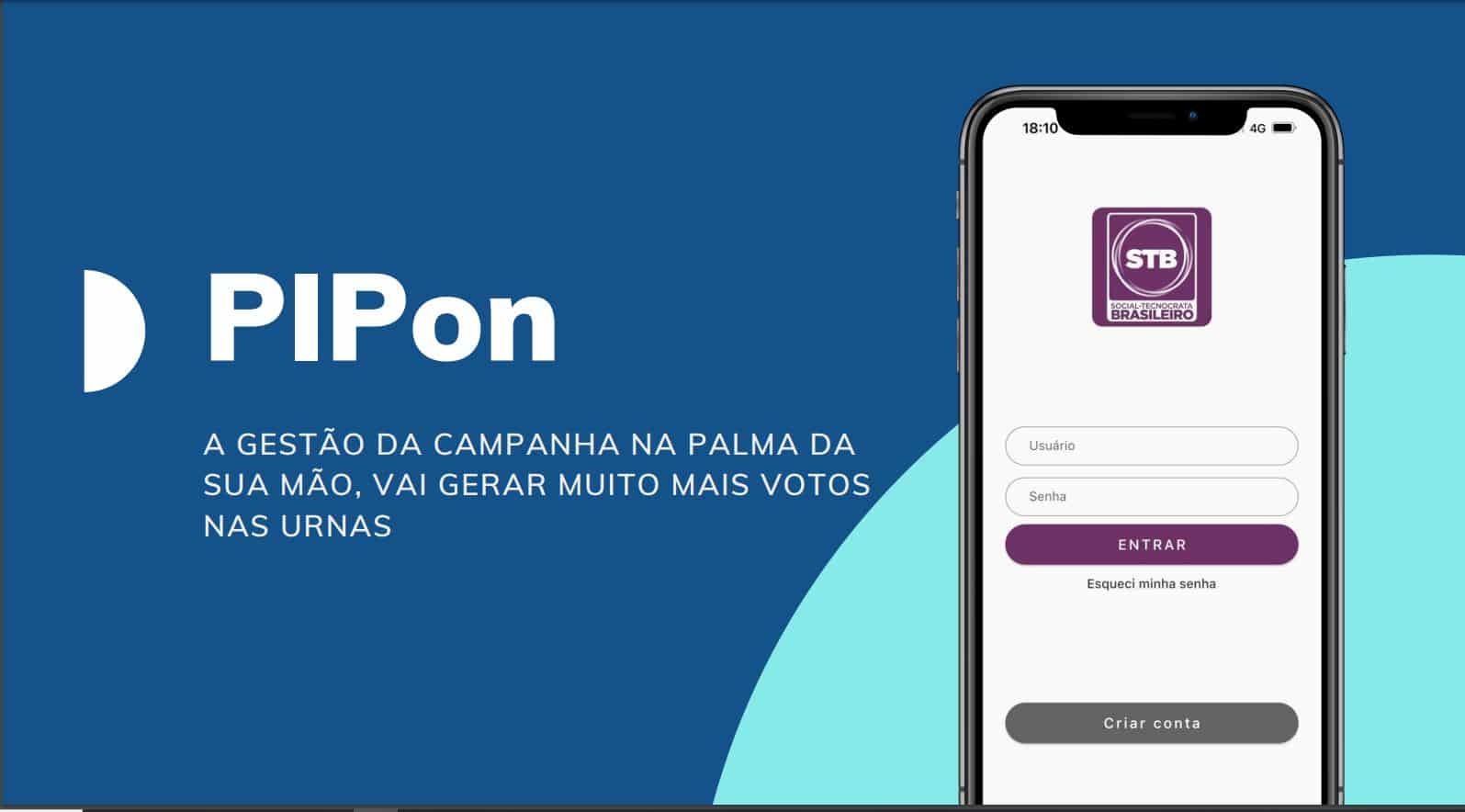  PIPon, nova startup do Hub Fucape, cria App de gestão de campanhas eleitorais 