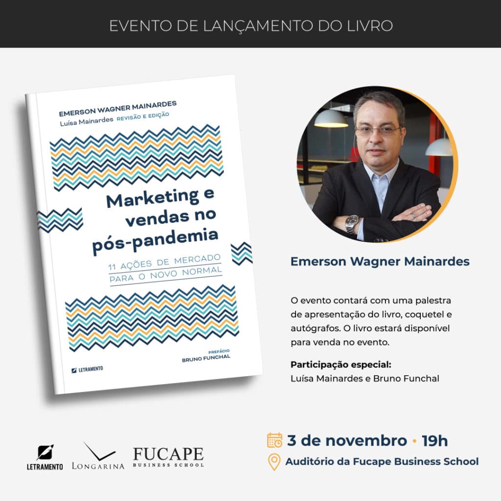Fucape recebe lançamento do livro Marketing e vendas no pós-pandemia