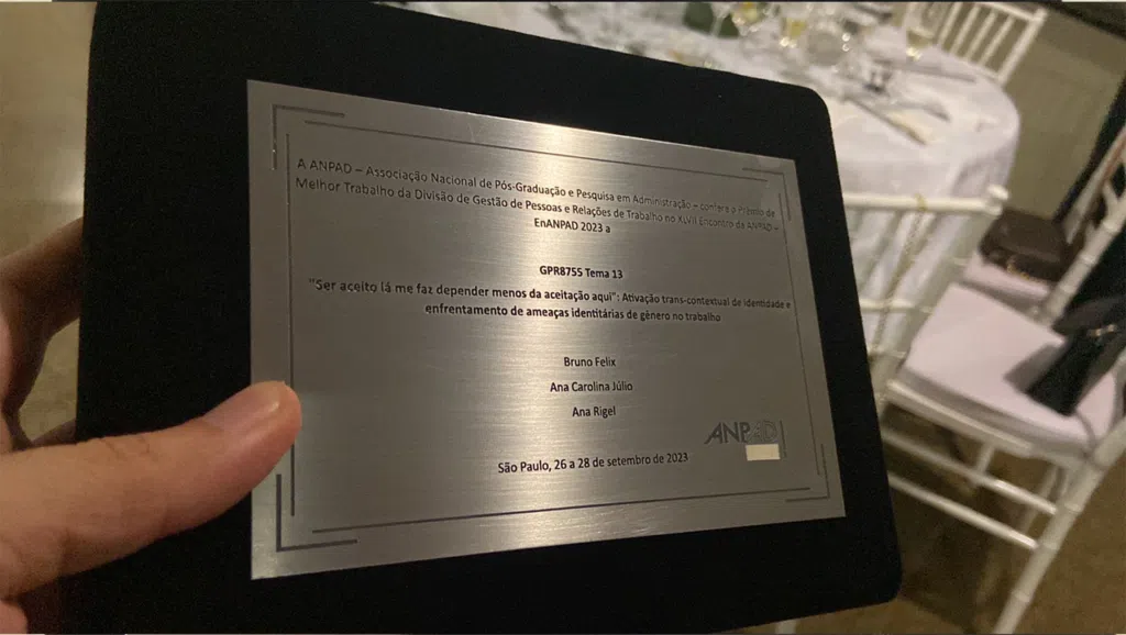 Trabalhos de professores e alunos da Fucape são premiados no XLVII Encontro da ANPAD