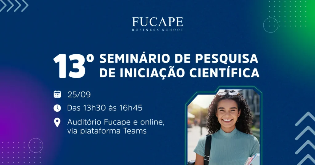 13o PIBIC Imagem Destacada - Fucape Business School